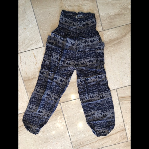 Boho yoga beach genie harem pants - Picture 3 of 4